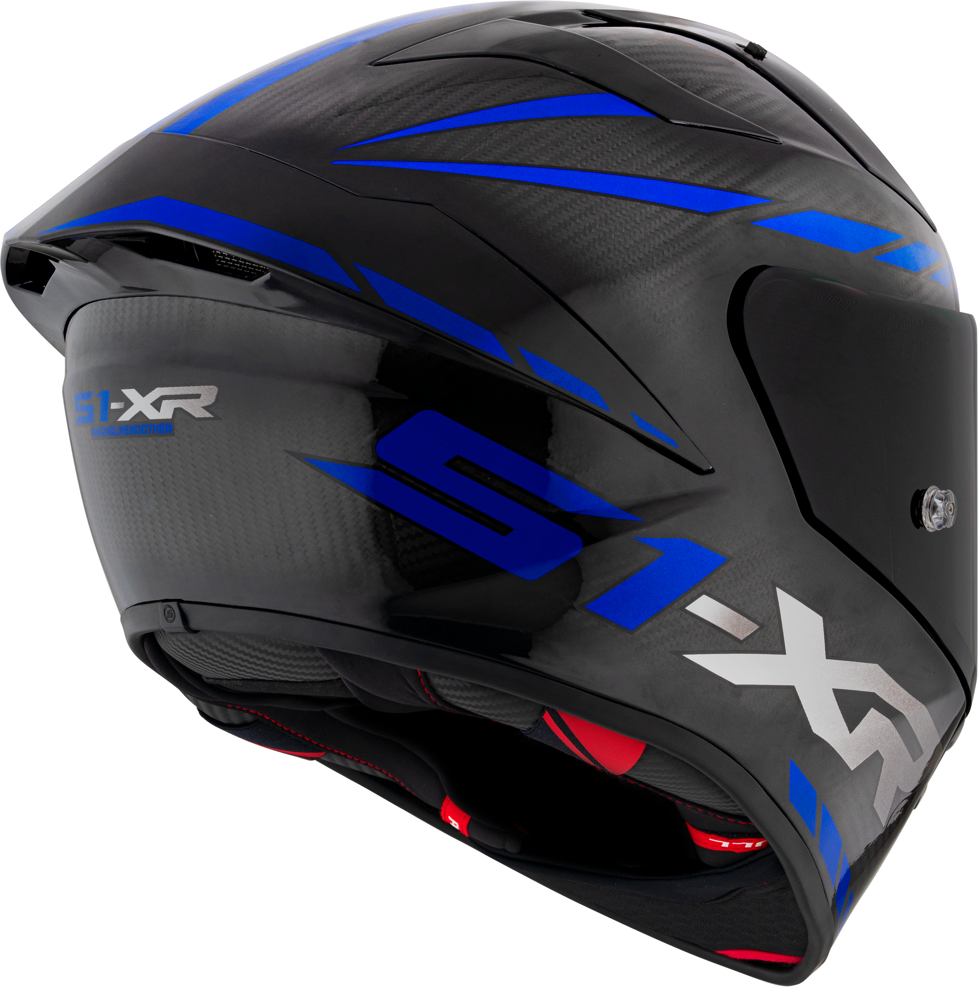 Capacete Suomy S1-XR GP Carbon Hypersonic Azul K6SX0006 