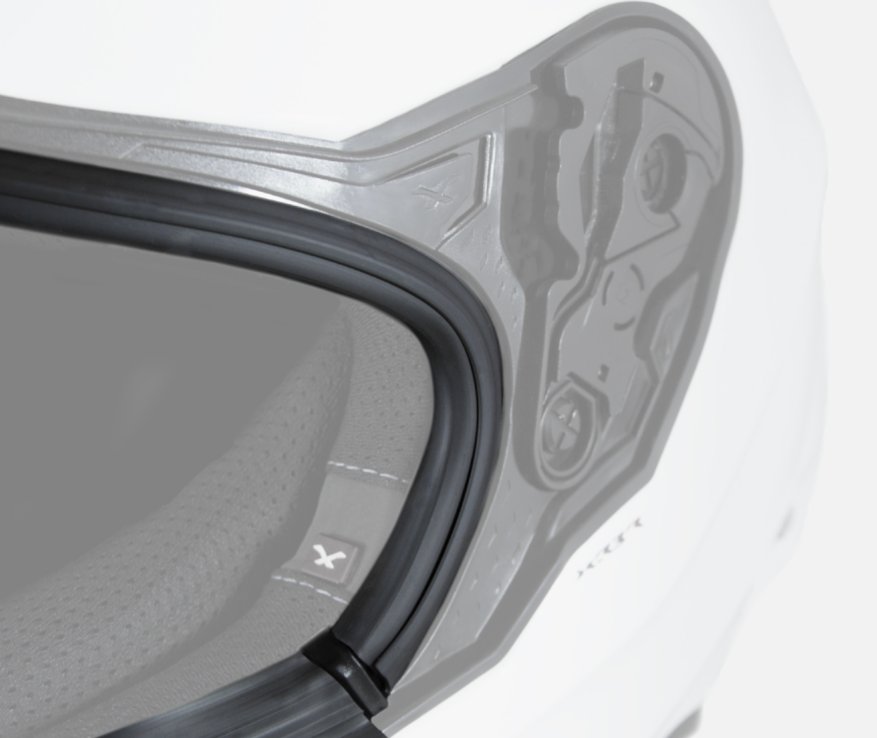 Nexx X.R3R Capacete Apex Carbon Branco 01XR323512412 