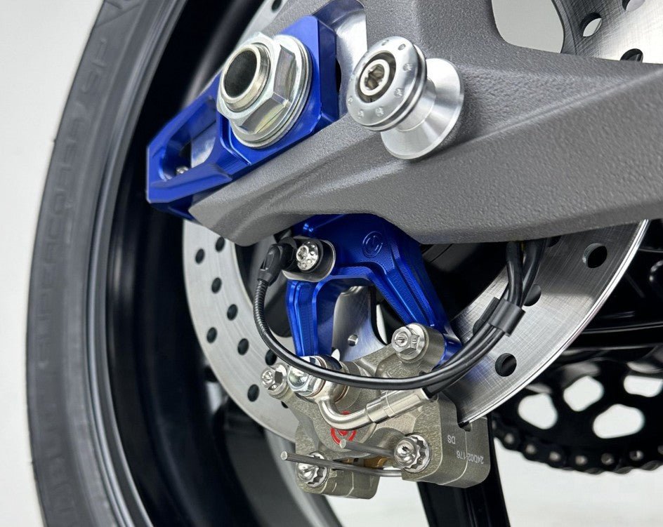 Kit de tensores de corrente com suporte de pinça de travão e Brembo P2-24 64mm X206001 Motocorse Ducati Panigale V4/S (2025) 