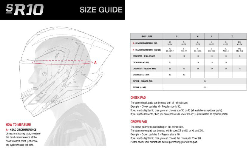 Capacete Alpinestars Supertech R10 Solid Branco Brilhante 8200124-2170 