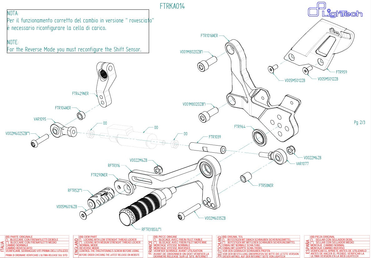 Sistema de escape Track-Use LighTech Kawasaki ZX-4 RR (23-25) FTRKA014 