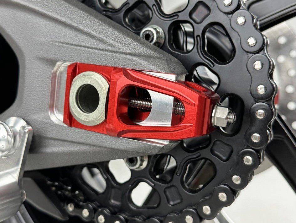 Kit de tensores de corrente com suporte de pinça de travão e Brembo P2-24 64mm X206001 Motocorse Ducati Panigale V4/S (2025) 