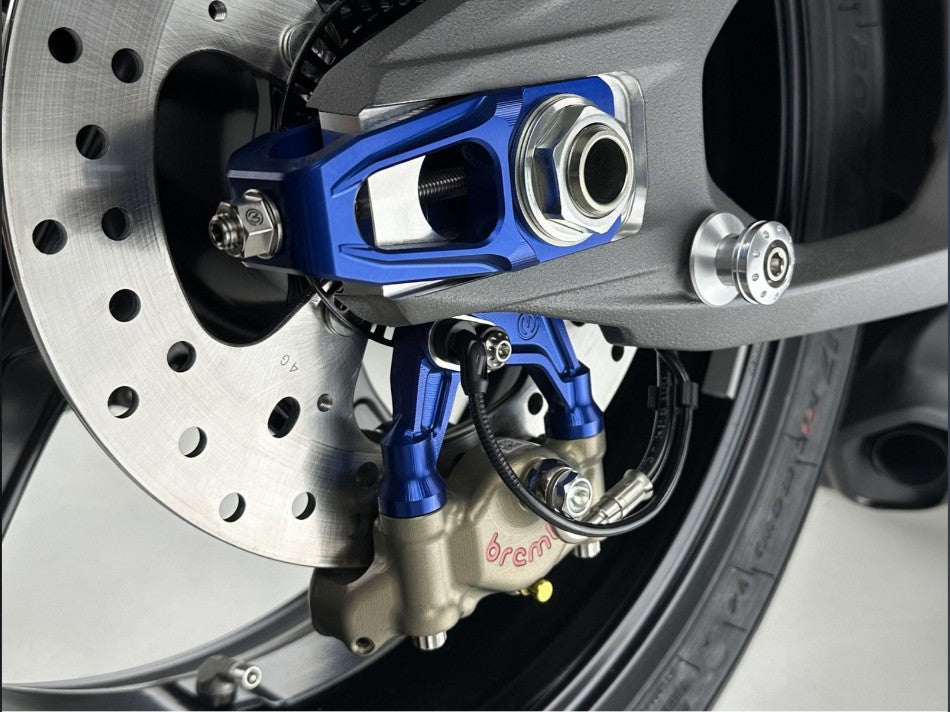 Kit de tensionador de corrente com suporte para pinça de travão e Brembo P2-30 69.5 mm XA6H530 Motocorse Ducati Panigale V4/S (2025) 