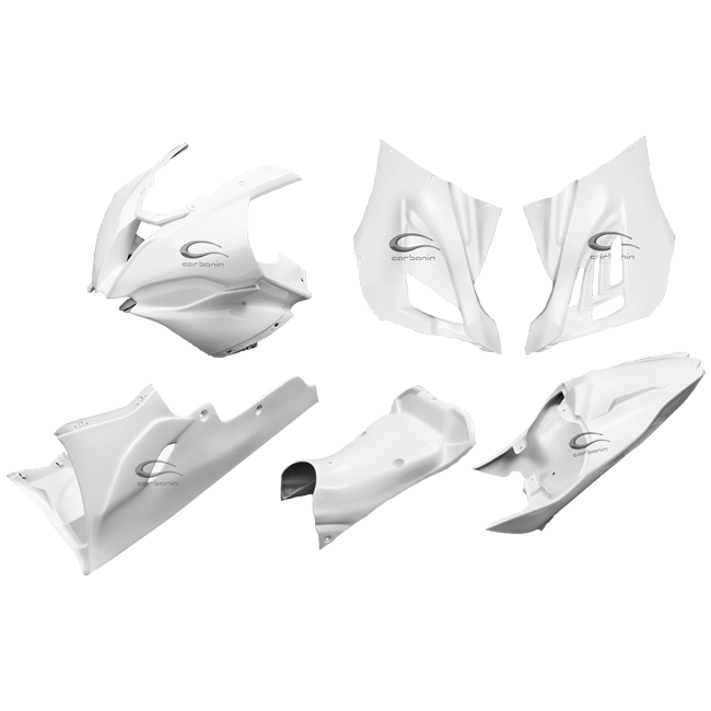 Conjunto completo de carenagens Avio Fiber BMW S1000RR K67 (19-22) Carbonin 