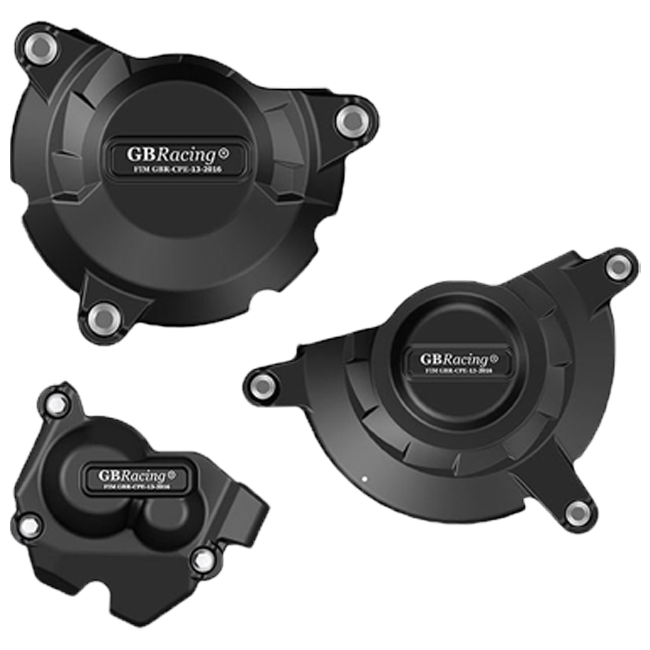 Conjunto Completo de Tampa de Motor Proteções GBRacing Kawasaki ZX-10 R/RR (11-20) 