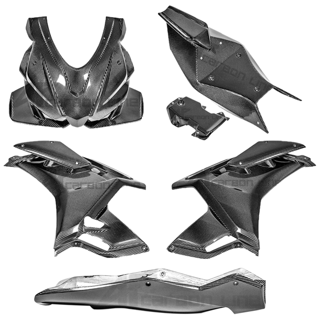 Conjunto de carenagens completo 200g AP Carbon Line Aprilia RSV4/RR/1100 Factory (21-25) 