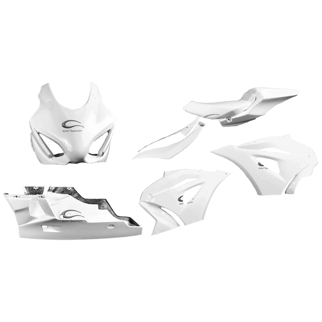 Conjunto completo de carenagens Avio Fiber Suzuki GSX-R 1000 (17-23) Carbonin 