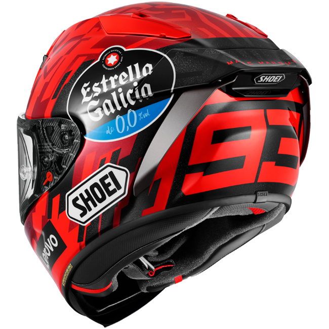 Capacete Shoei X-SPR PRO M.Marquez93 TC-1 Réplica de Marc Márquez 2025 