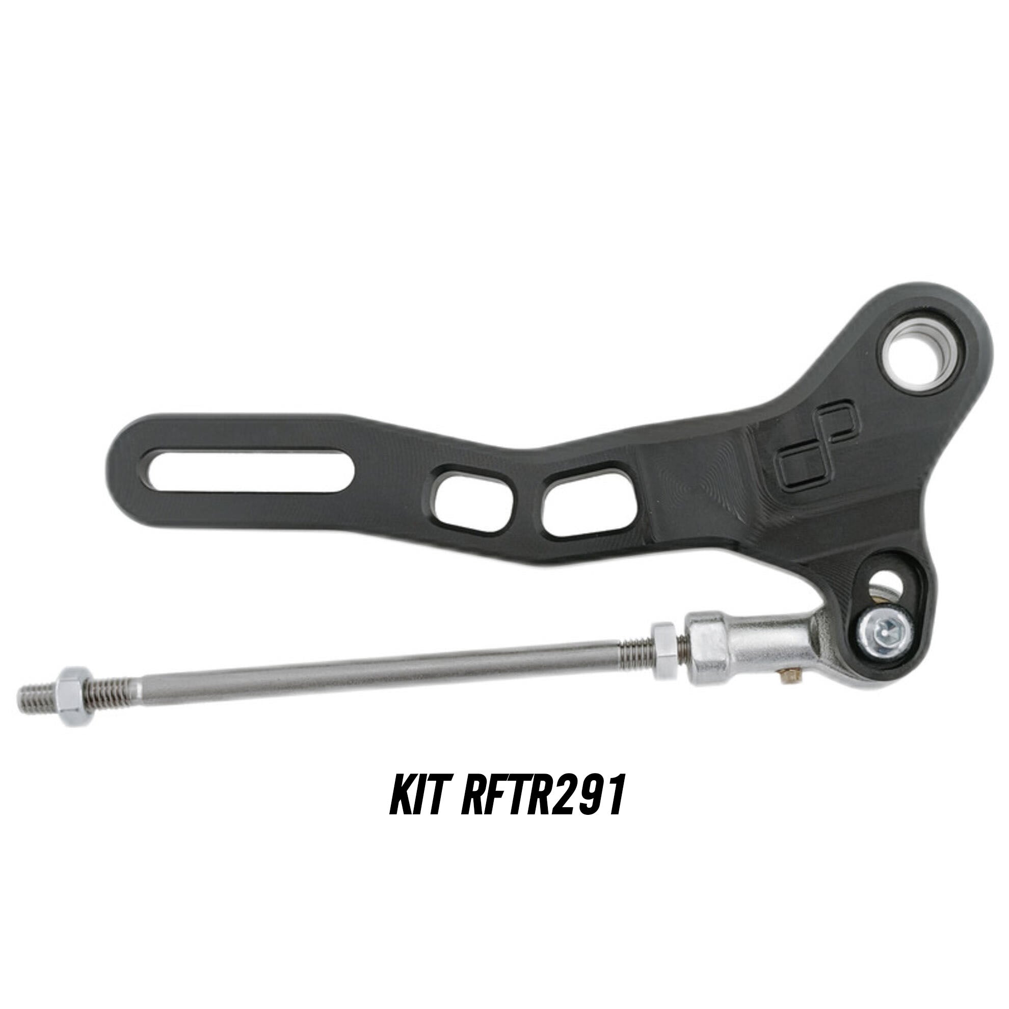 Sistema de pedal LighTech com inversão Aprilia RSV4/RF/RR/1100 Factory (17-26) FTRAP006/W 