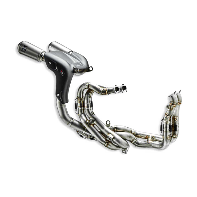 Linha de Evolução Akrapovic Titanium Ducati Panigale V4/S/R (22-24) 96482001A 