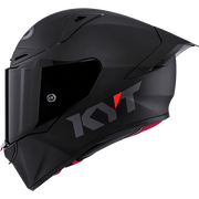 Capacete de corrida KYT R1R Plain preto mate Y6R100X6 