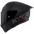 Capacete de corrida KYT R1R Plain preto mate Y6R100X6 