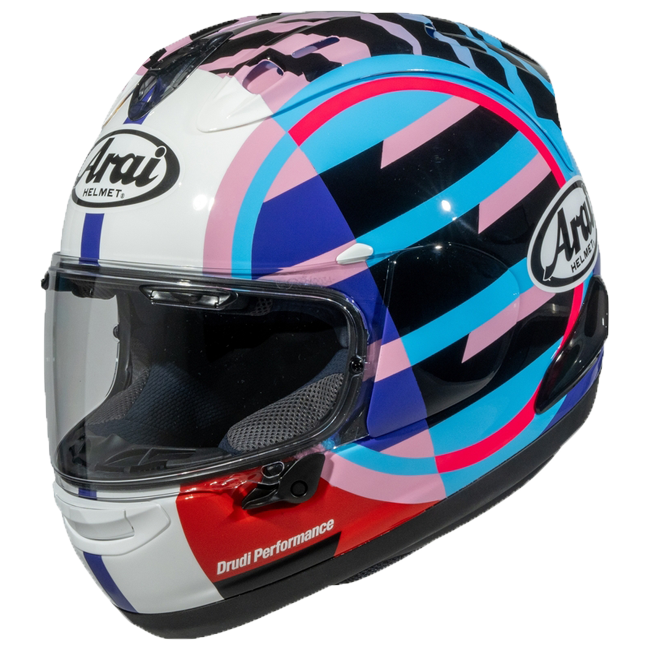 Capacete Arai RX-7V Evo Spectre Cyan 137-0149 