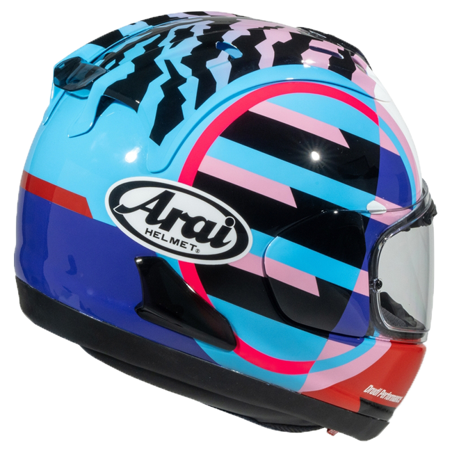 Capacete Arai RX-7V Evo Spectre Cyan 137-0149 