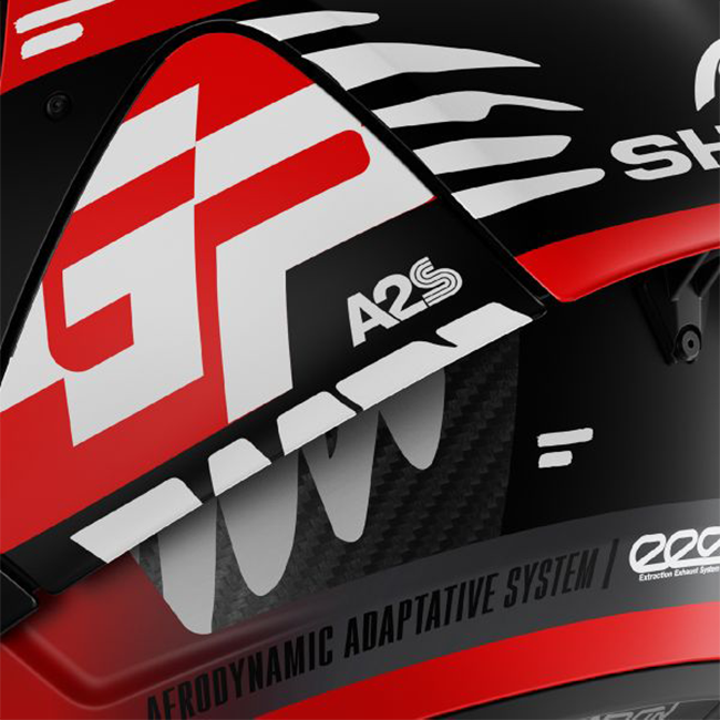 Shark Aeron GP Capacete FIM 2 Racing Speed-Fancy DWR 