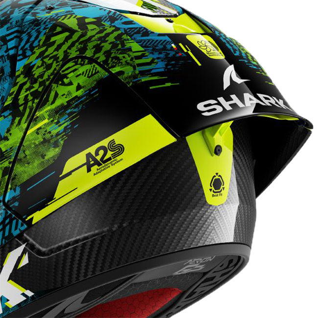 Shark Aeron GP Capacete FIM 2 Racing Speed-Vibe DBG 