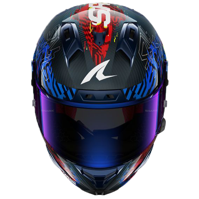 Shark Aeron GP Capacete FIM 2 Racing Speed-Vib DBR 