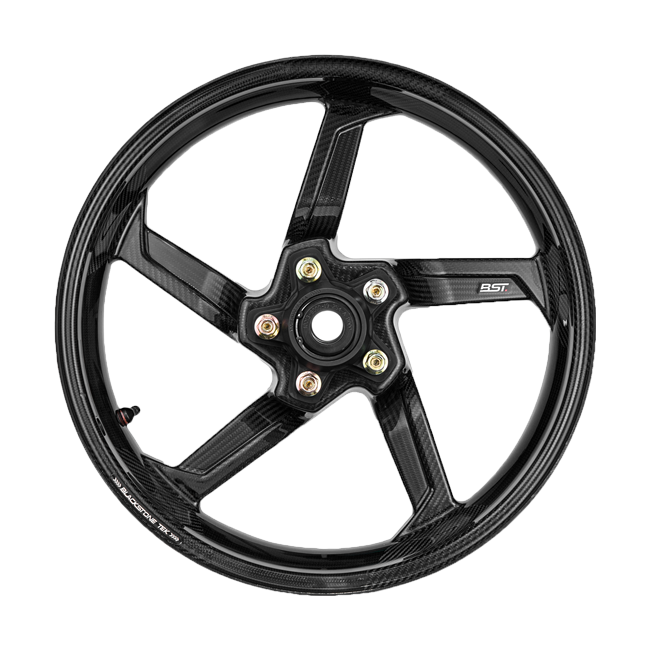 BST STAR TEK Roda Traseira em Carbono Aprilia RSV4/RR/1100 Factory (21-26) 