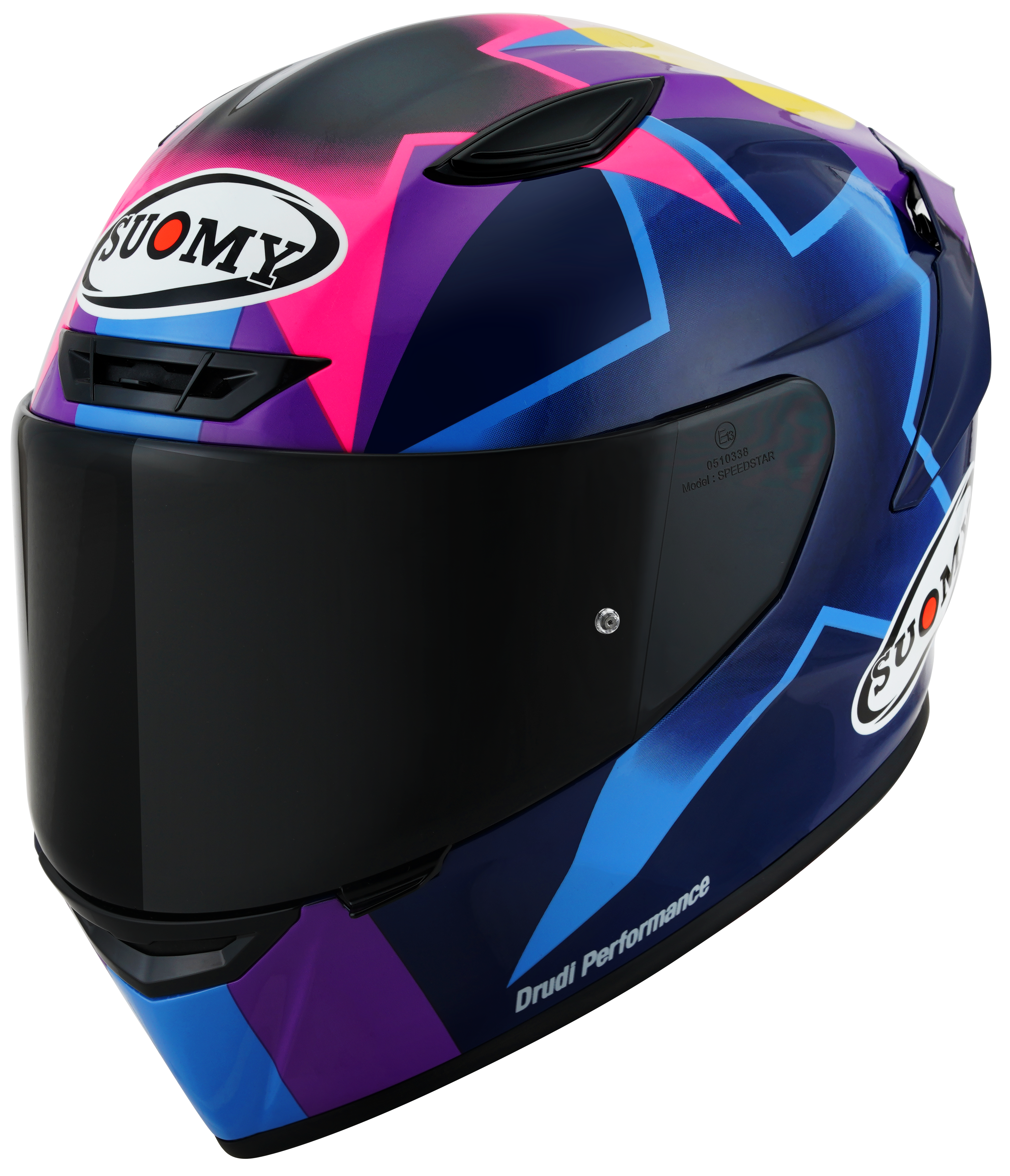 Suomy Track-1 Capacete Enea Bastianini 2021 Réplica K6T10012 