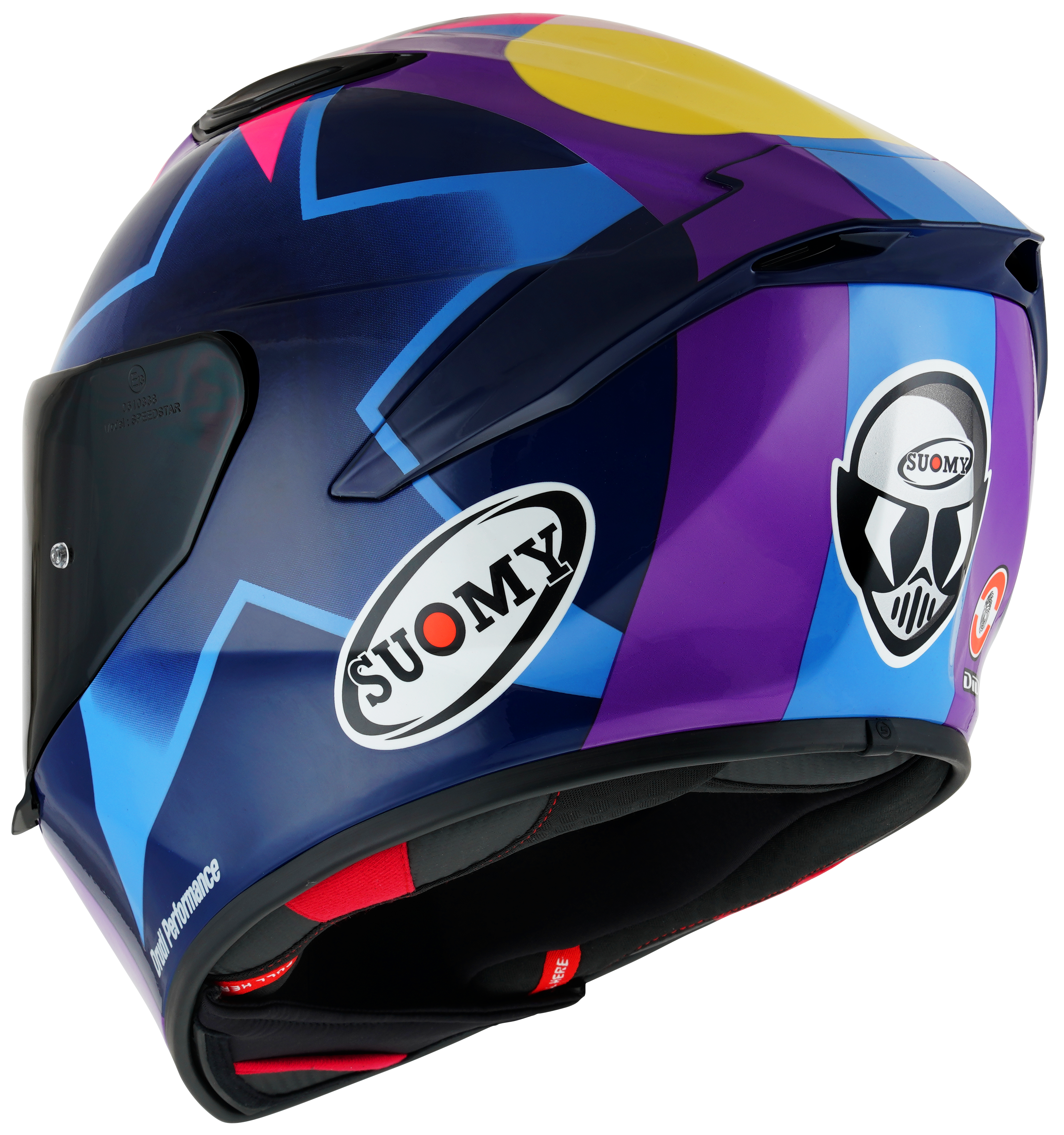 Suomy Track-1 Capacete Enea Bastianini 2021 Réplica K6T10012 