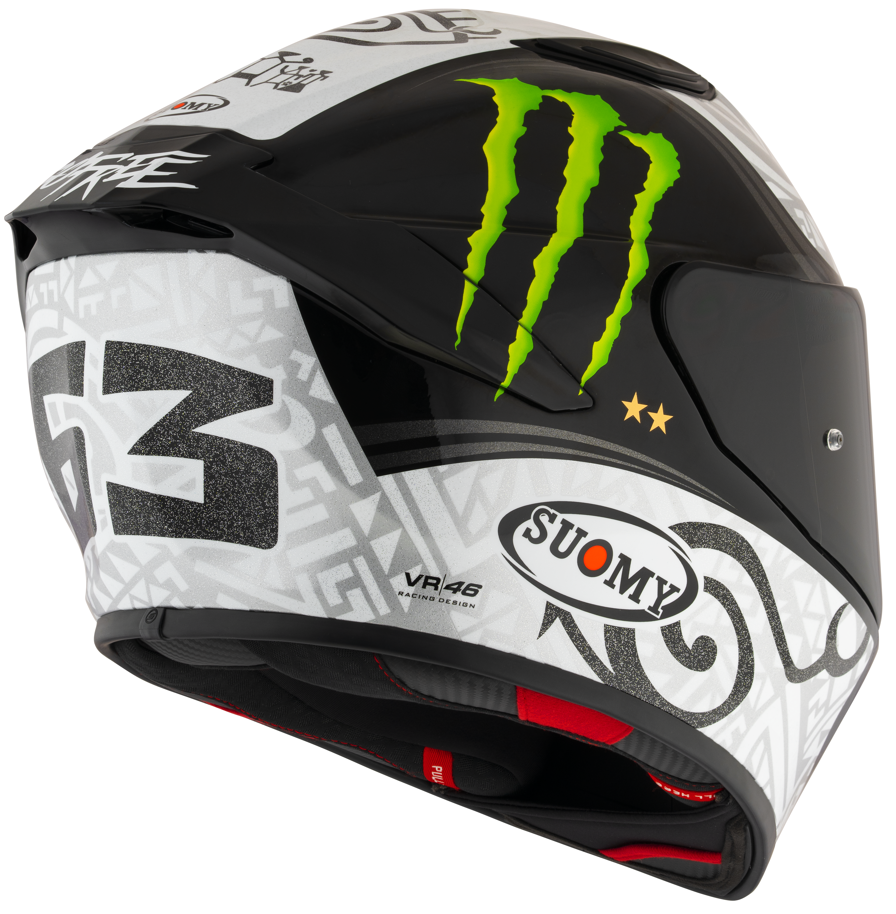 Suomy Track-1 Capacete Francesco Pecco Bagnaia Teste de Inverno 2023 Replica K6T10015 