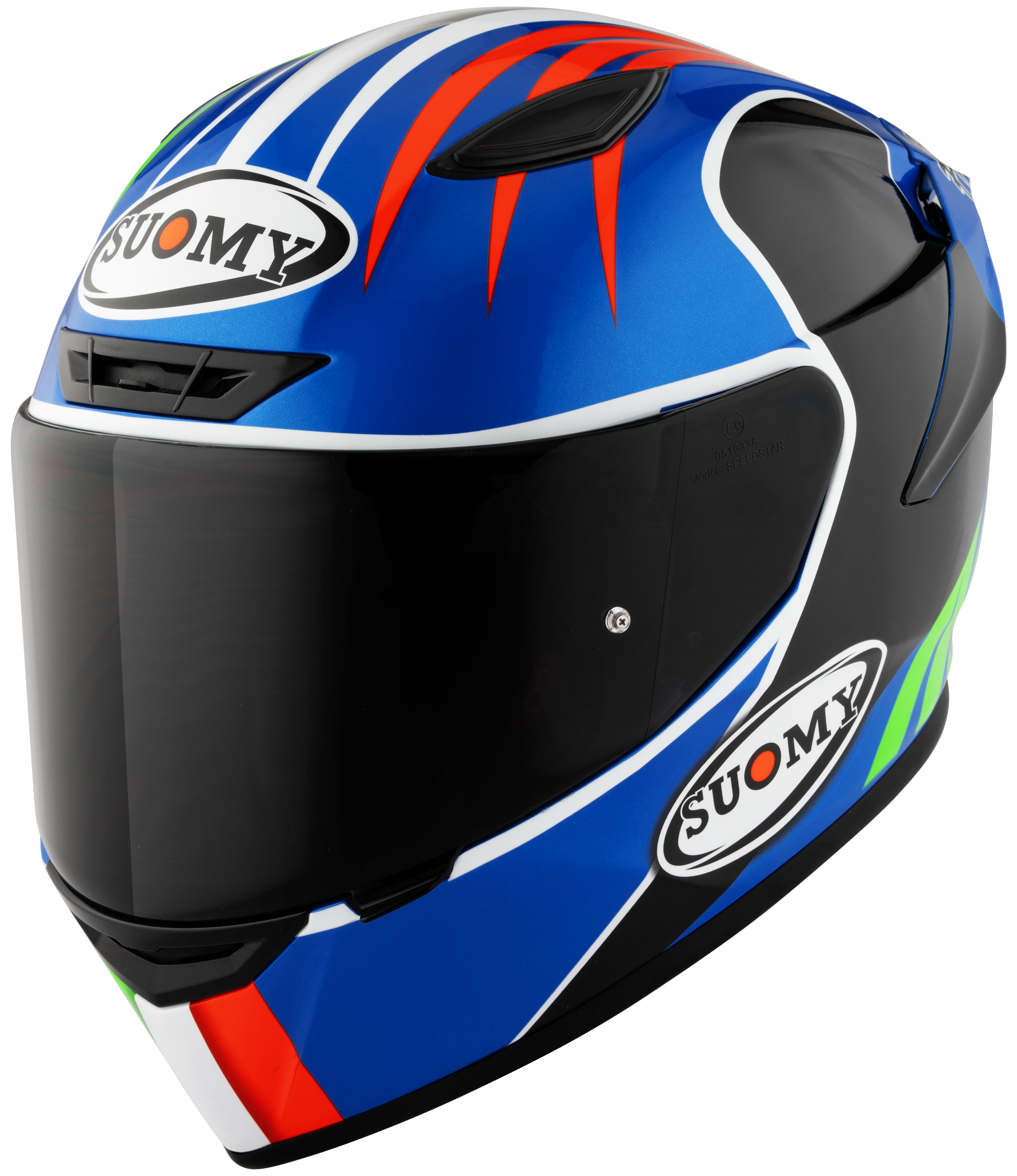 Suomy Track-1 Capacete Francesco Pecco Bagnaia Mugello 2022 Replica K6T10016 