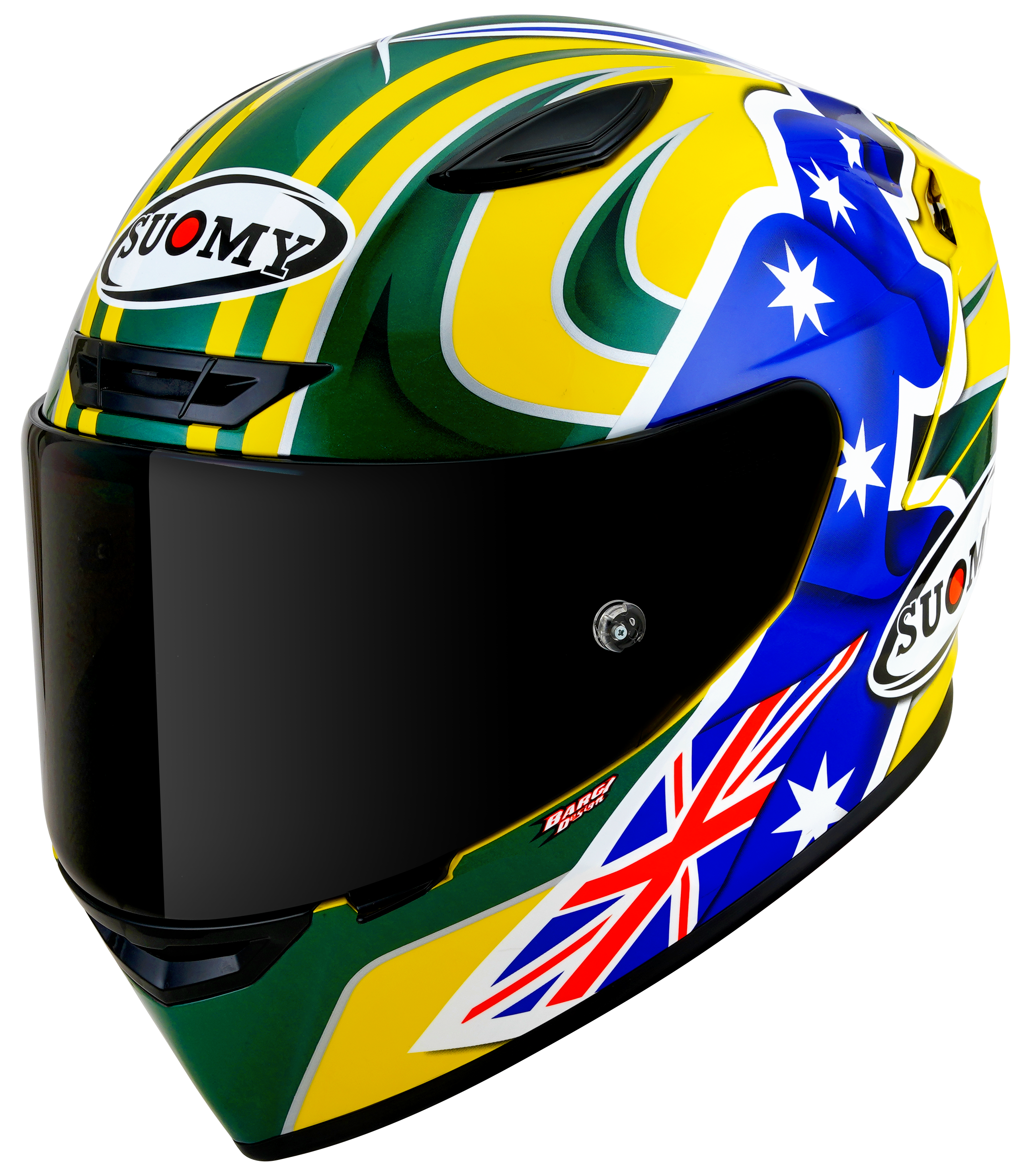 Suomy Track-1 Capacete Troy Bayliss 2005 Réplica K6T10017 