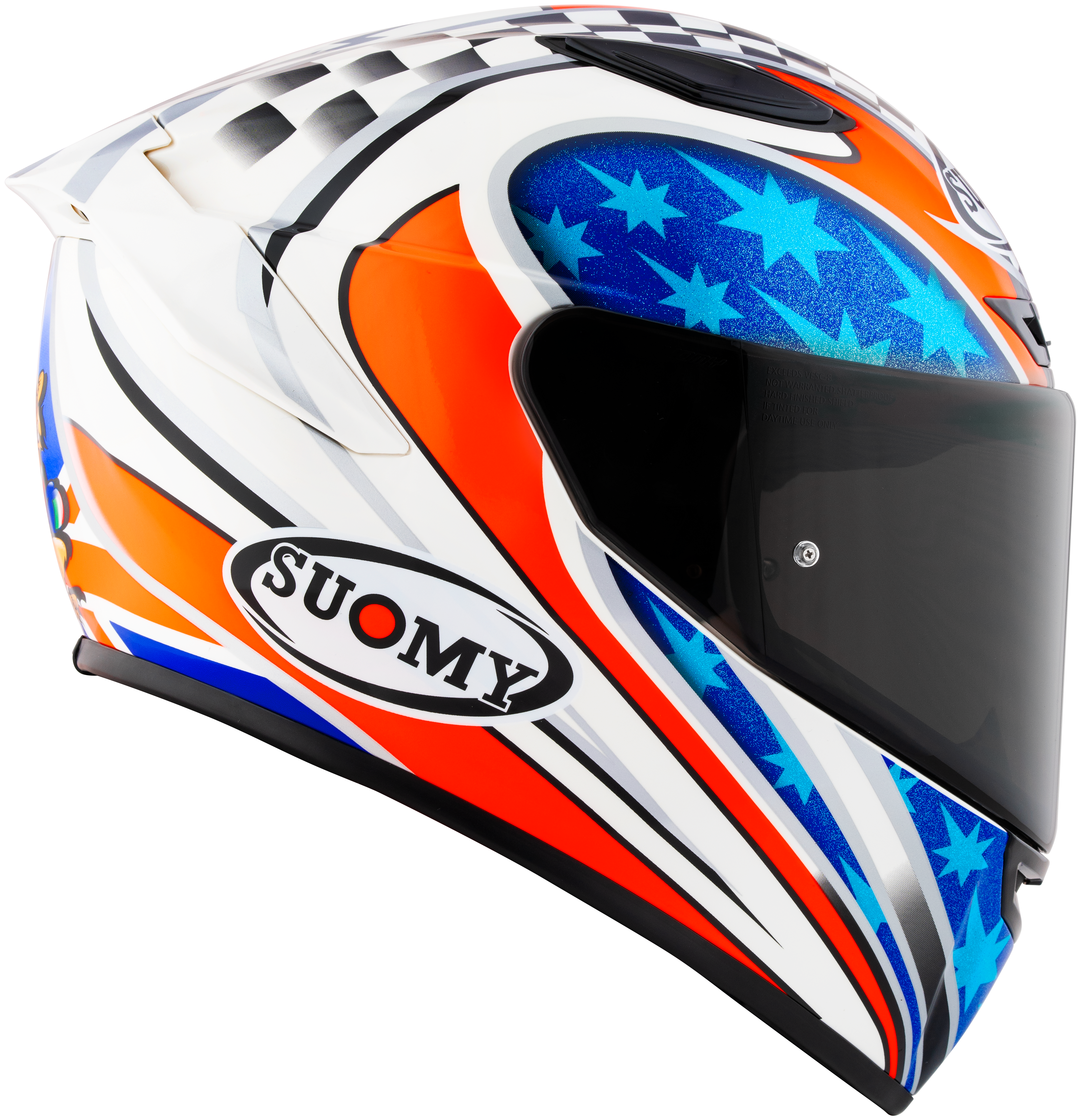 Suomy Track-1 Capacete Troy Bayliss 2002 Replica K6T10018 