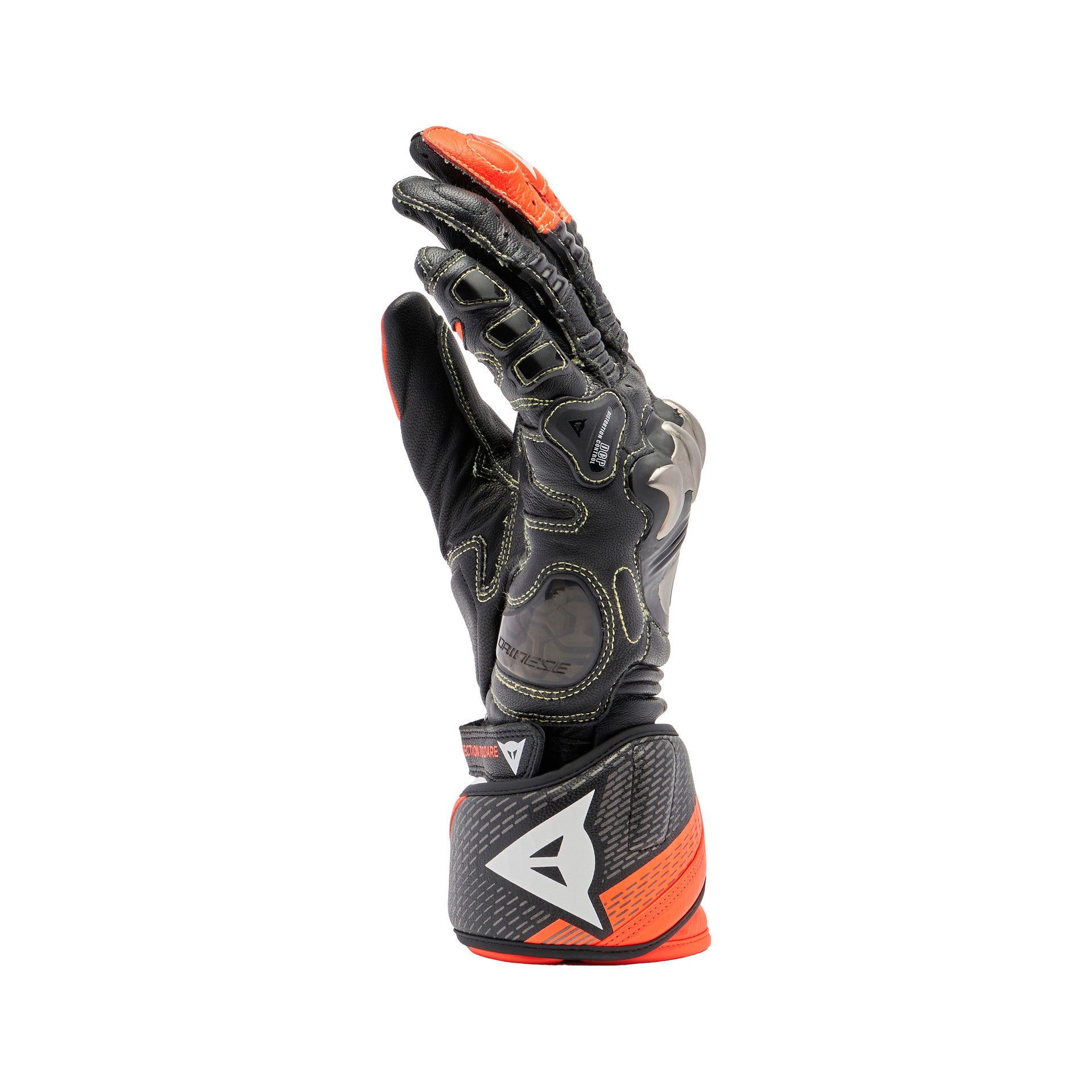 Luvas de couro para motociclismo Dainese Full Metal 7 Racing | Masculino | Preto/Vermelho | 201810001462800 