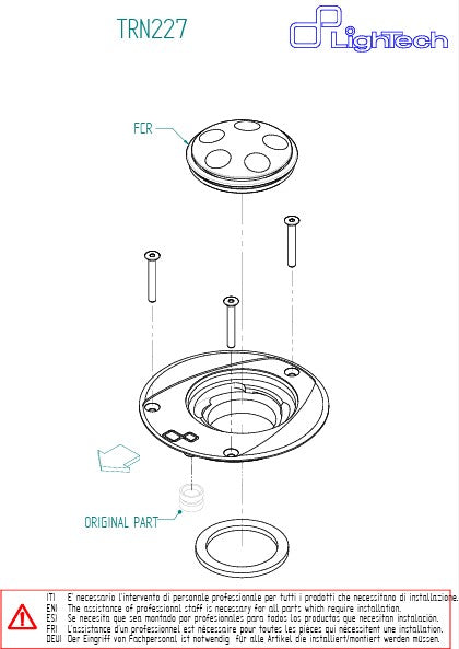 Tampa de combustível com fecho de rosca LighTech Honda CBR 1000 RR-R SC82 (20-26) TRN227 