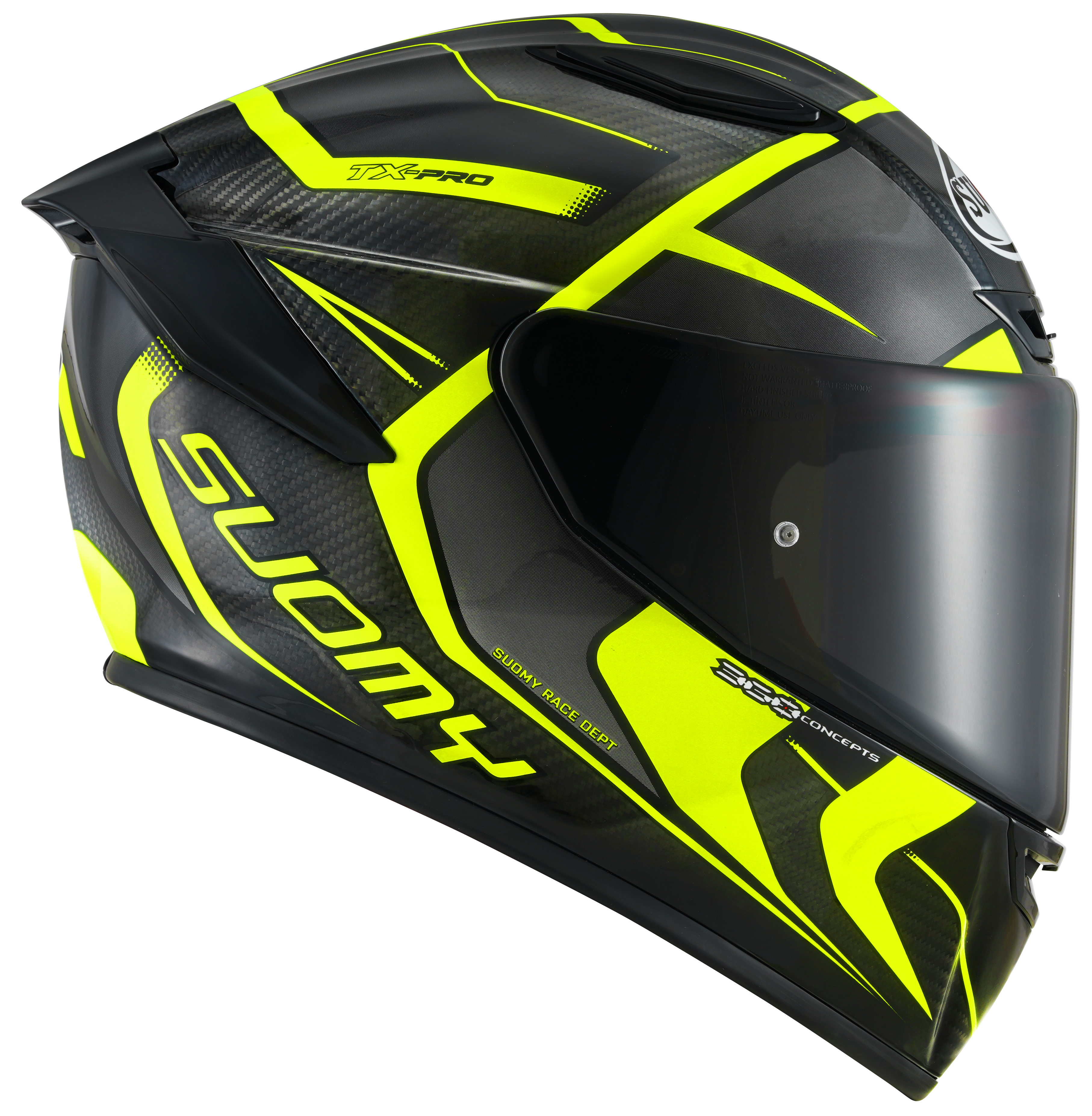 Capacete Suomy TX-Pro Carbon Advance Amarelo Fluorescente K6TX0005 