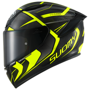 Capacete Suomy TX-Pro Carbon Advance Amarelo Fluorescente K6TX0005 