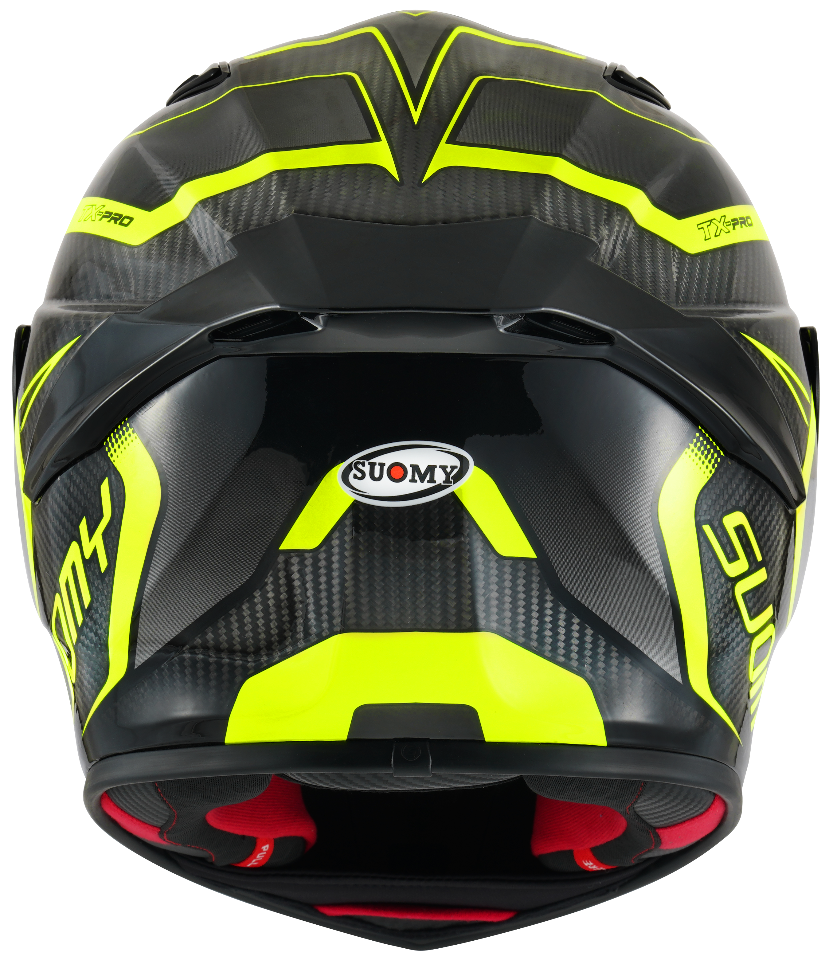 Capacete Suomy TX-Pro Carbon Advance Amarelo Fluorescente K6TX0005 