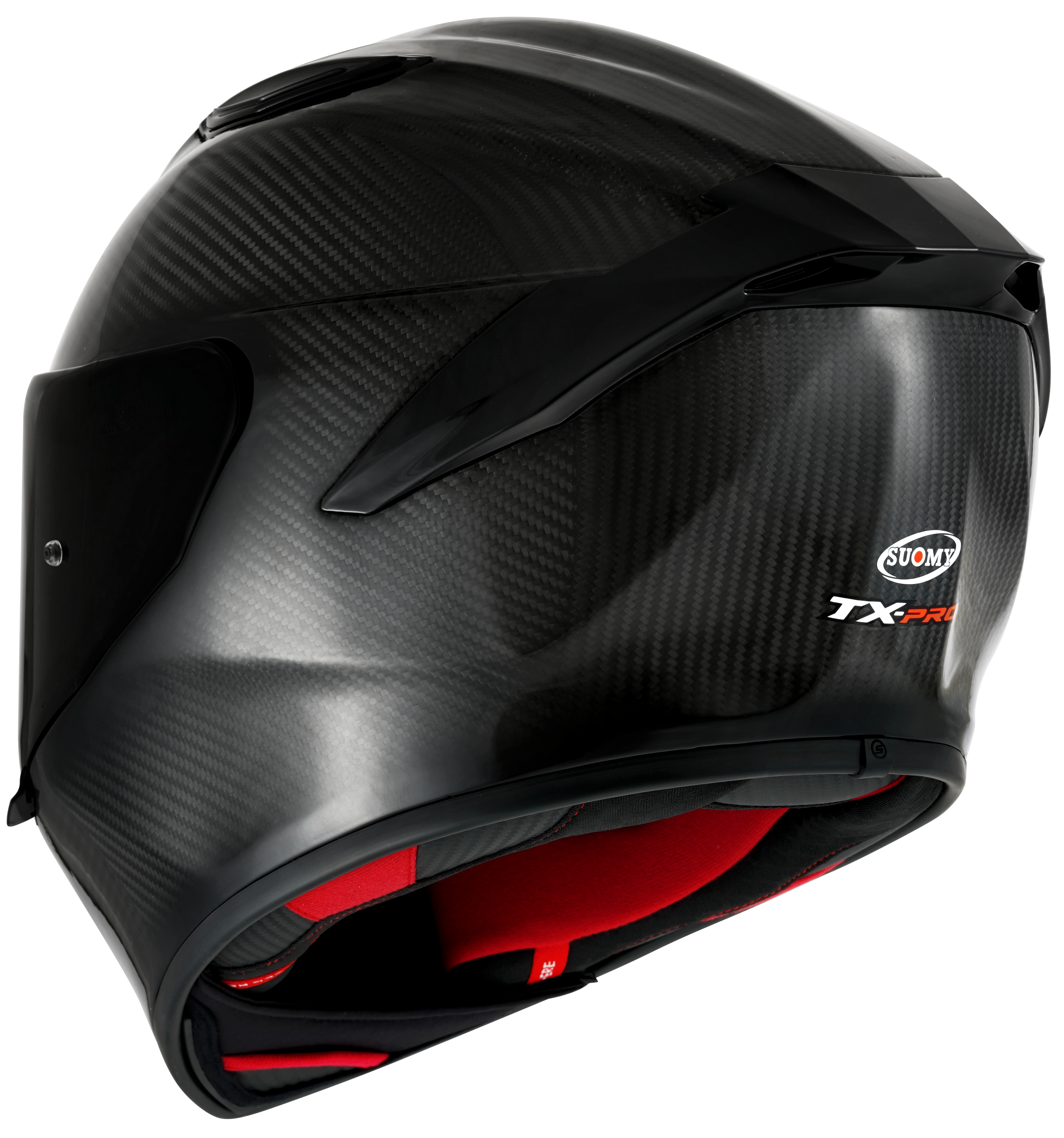 Capacete Suomy TX-Pro Carbono brilho fibra de carbono K6TX0007 