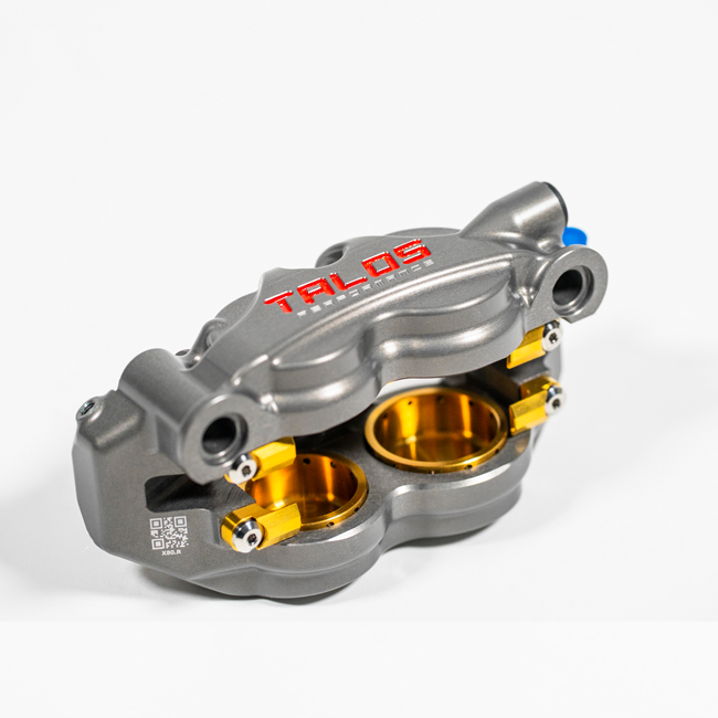 Talos X80 SBK Racing Monoblock P4 34/38 108mm Pinça de Freio Dianteira Direita | X80.108.HD.R 