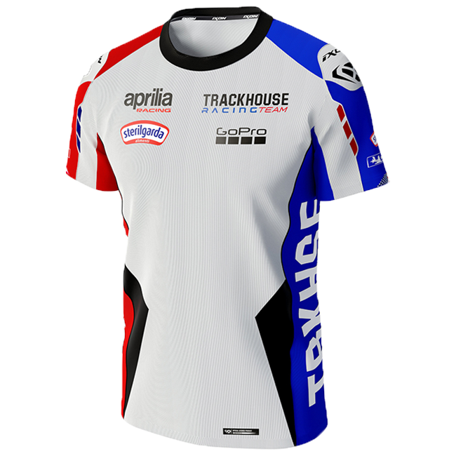 Camiseta Replica do Trackhouse Racing Team 2024 Masculina IXON 