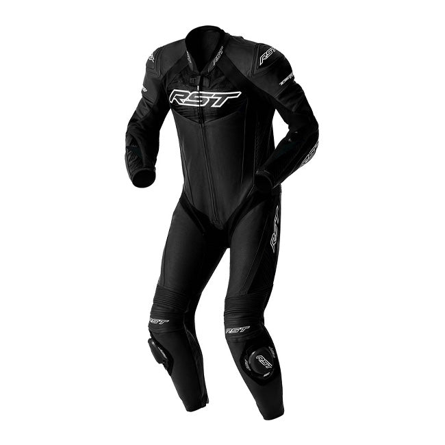 RST Tractech EVO D3O fato de uma peça Macacão de couro – fato de corrida perfurado | Homem | Preto/Branco | 103634 