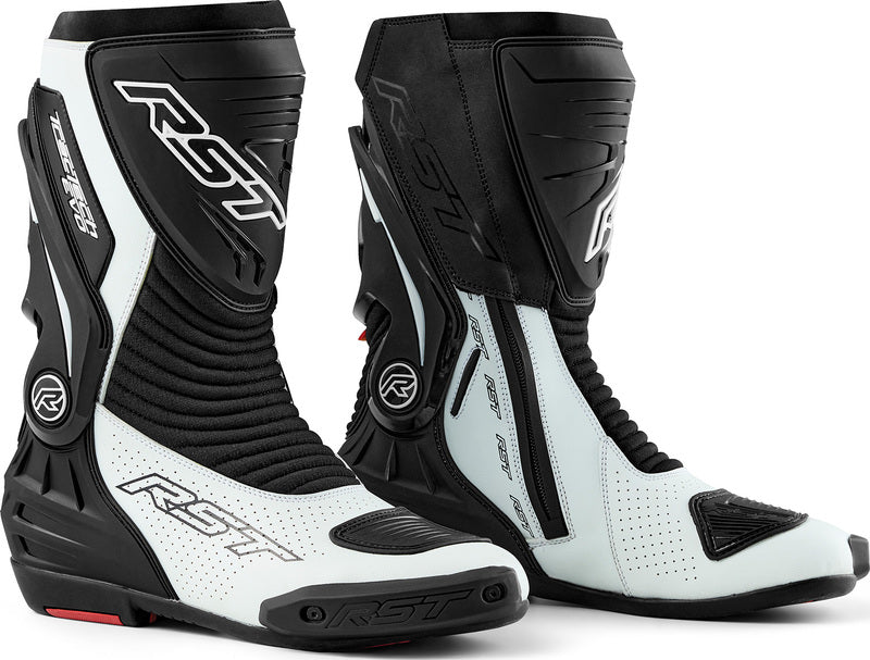 RST Tractech EVO D3O botas de motociclo | Homem | Branco/Preto | 103700 