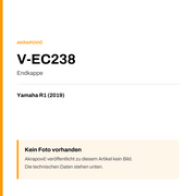 Akrapovic Endkappe Yamaha R1 (19-19) V-EC238 — Platzhalter, kein Herstellerfoto verfügbar