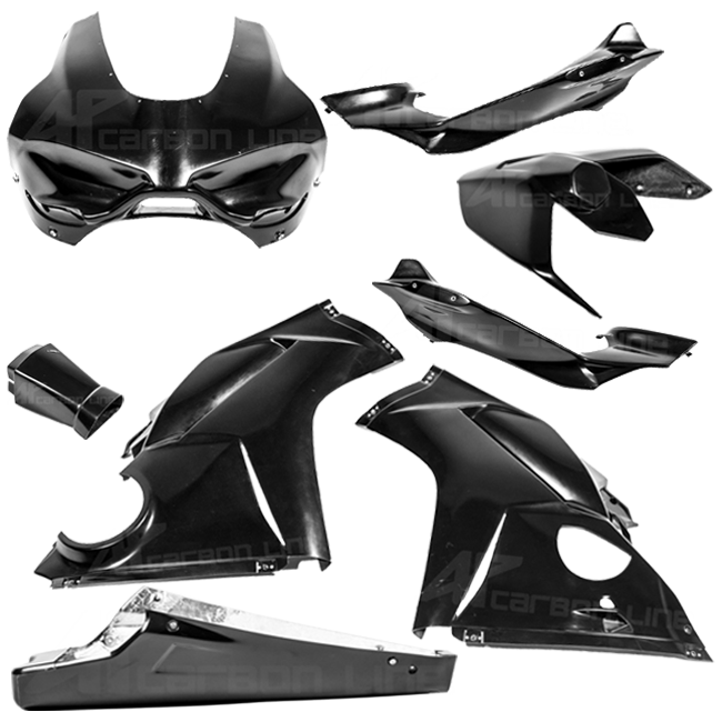 Conjunto completo de carenagens Lavatex AP Carbon Line Ducati Panigale V4/S (25-26) 
