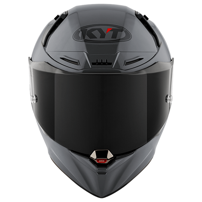 KYT R1R Capacete de Corrida Liso cinza Y6R100W1 