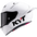 KYT R1R Capacete de Corrida Liso branco brilhante Y6R100W3 
