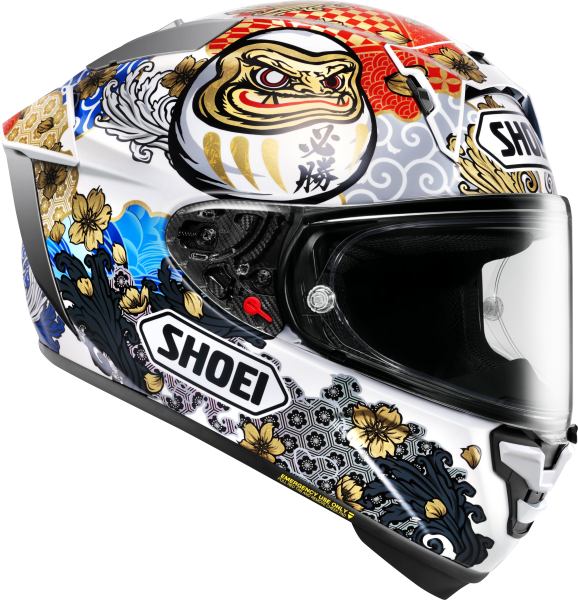 Shoei X-SPR PRO Capacete Márquez Motegi5 TC-6 - Réplica de Marc Márquez Motegi 2025 