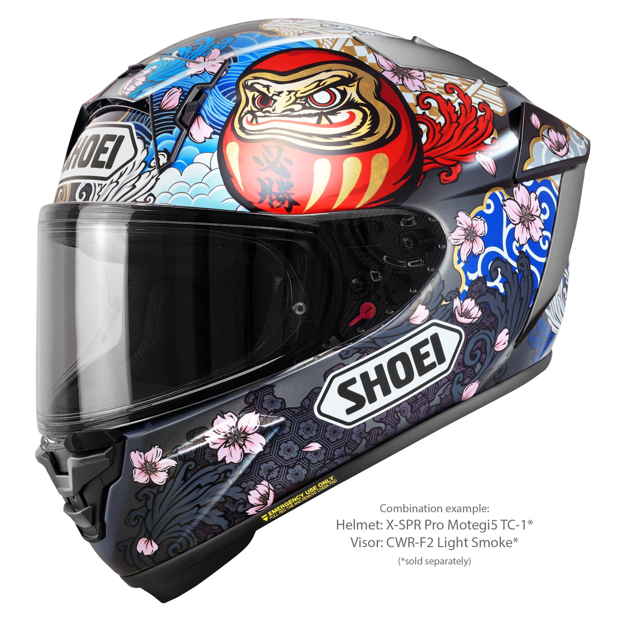 Shoei X-SPR PRO Capacete Márquez Motegi5 TC-1 - Réplica de Marc Márquez Motegi 2024 