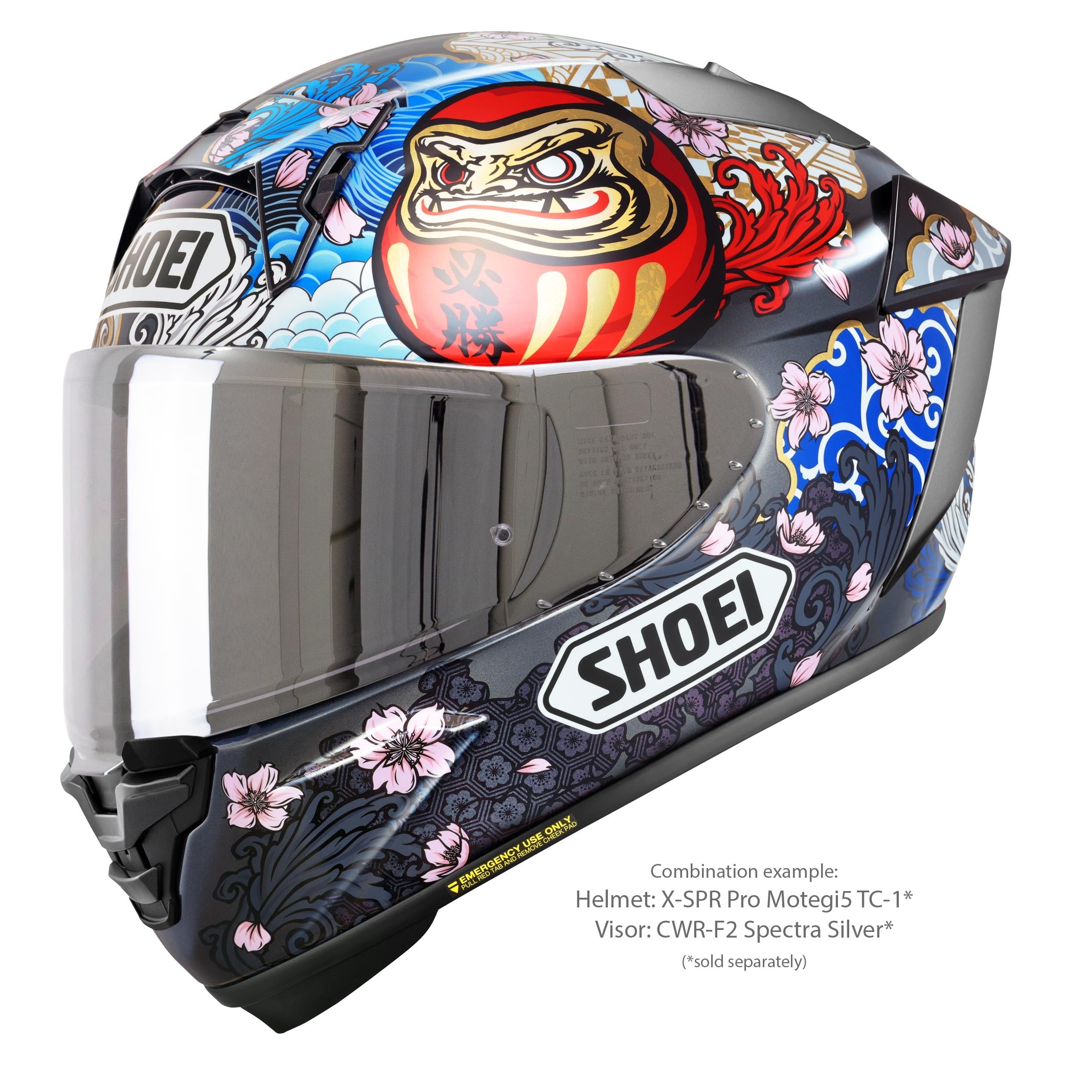 Shoei X-SPR PRO Capacete Márquez Motegi5 TC-1 - Réplica de Marc Márquez Motegi 2024 