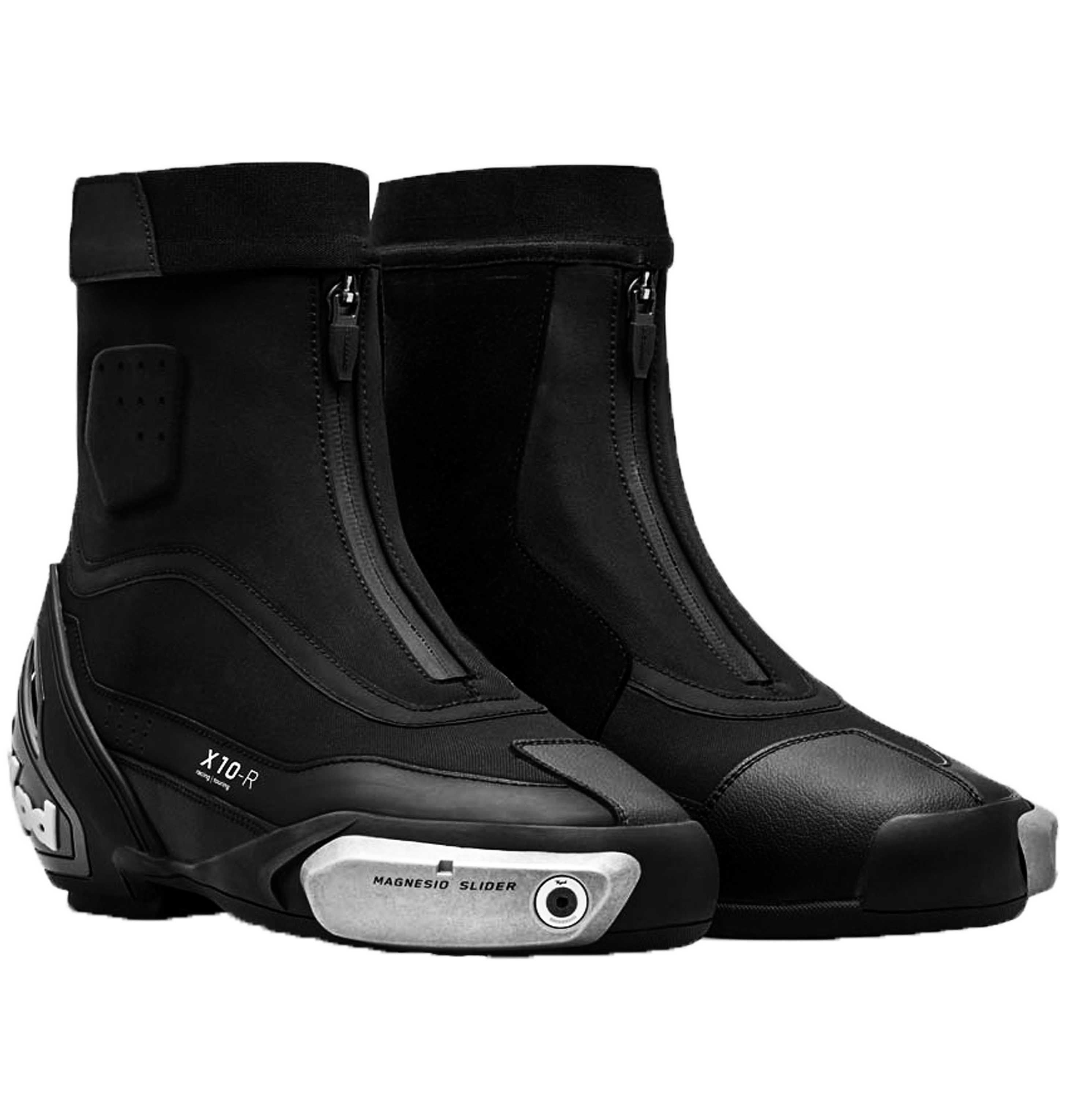 Botas de corrida e estrada XPD X10-R para motocicleta | Homens | Preto 