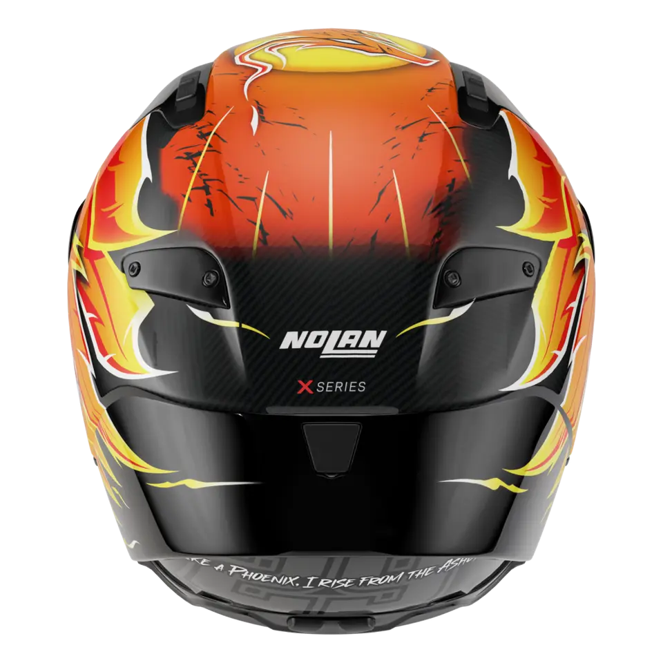 Nolan X-804 RS Capacete Ultra Carbon Andrea Iannone "O Maniaco" Replica 2025 
