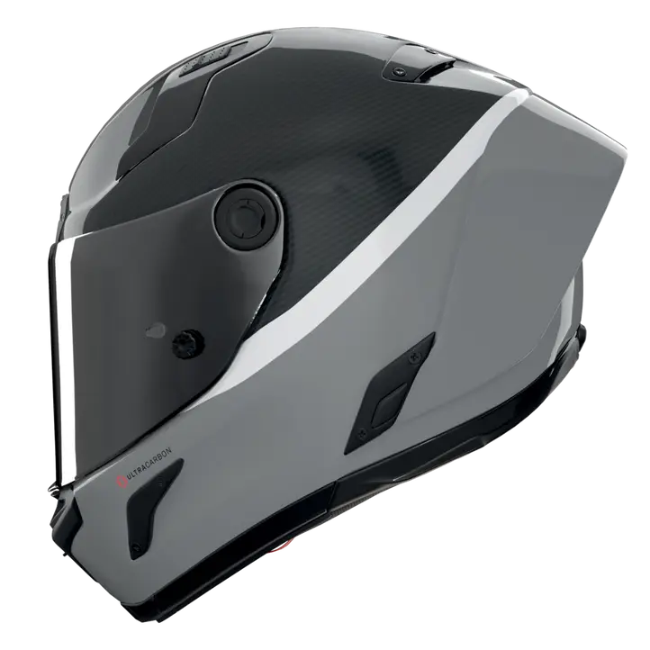 Nolan X-804 RS Capacete Ultra Carbon D.O.C. Acabamento Cinza Brilhante 358 