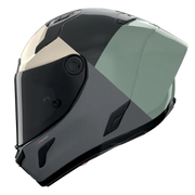 Nolan X-804 RS Capacete Ultra Carbon Blocco Verde Escuro/Antracite/Marfim 370 