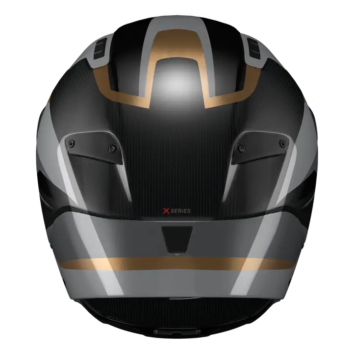 Nolan X-804 RS Capacete Ultra Carbon Lesmo Preto/Cinza/Ouro 361 